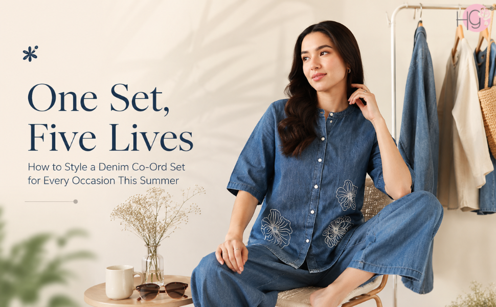 One Set, Five Lives: How to Style a Denim Co-Ord Set for Every Occasion This Summer