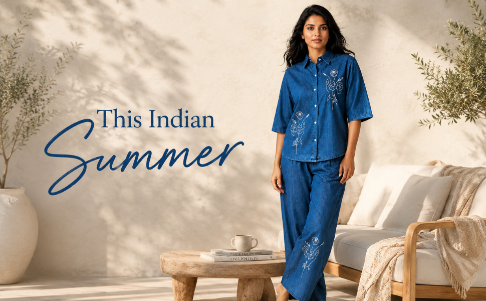 The Denim Co-Ord Set for Women: One Set, Seven Lives This Indian Summer