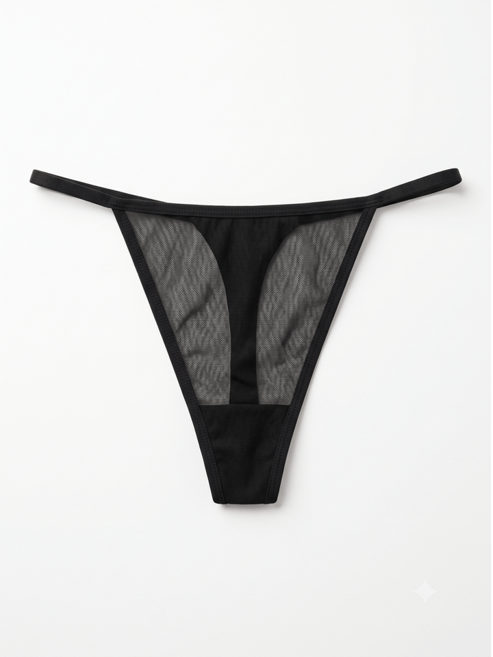 Wild Black Lace Babydoll with Dramatic Side Slits