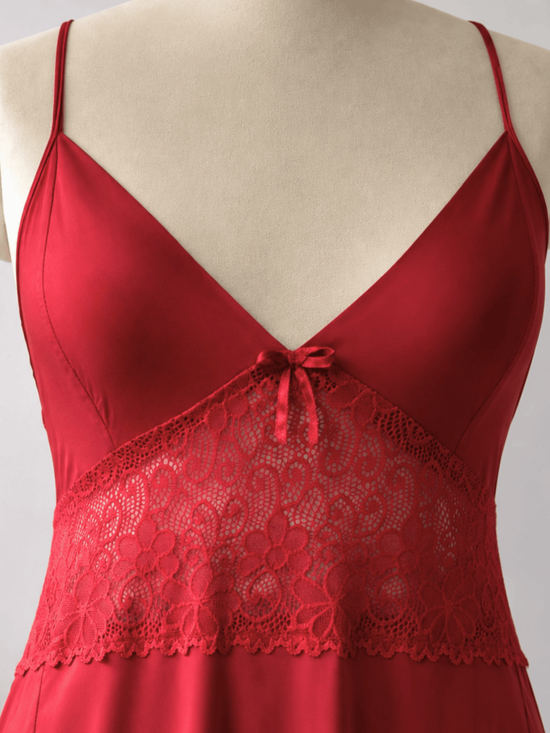 Scarlet Romance Deep V Neck Babydoll Dress for Women