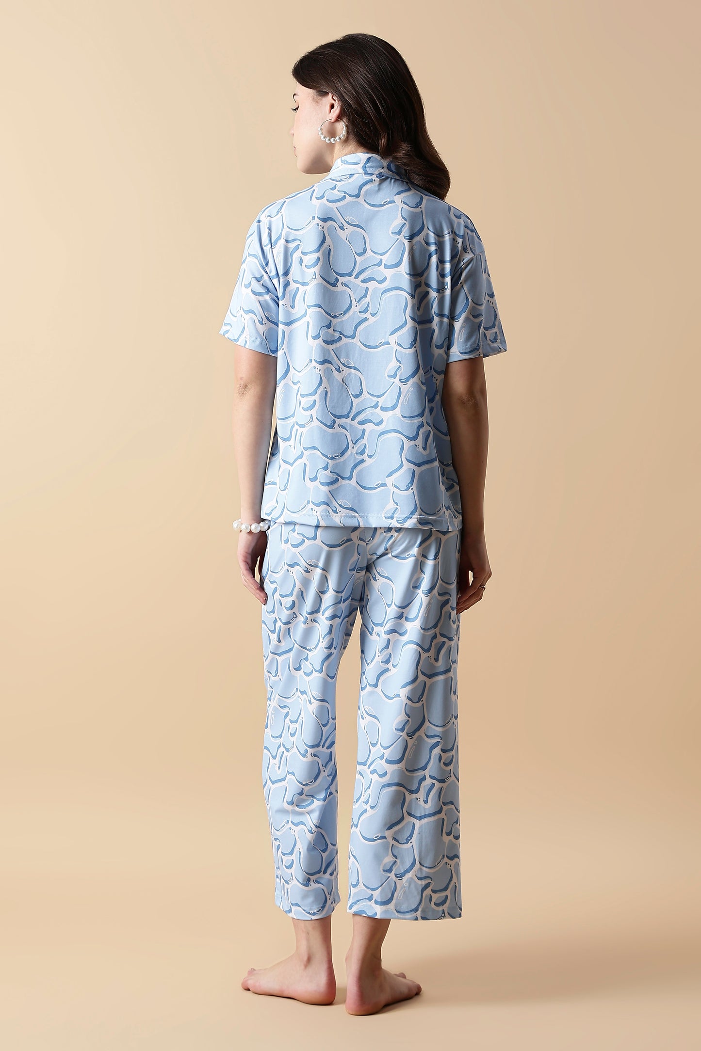 Dreamy Cloud Soft Lycra Loungewear Set