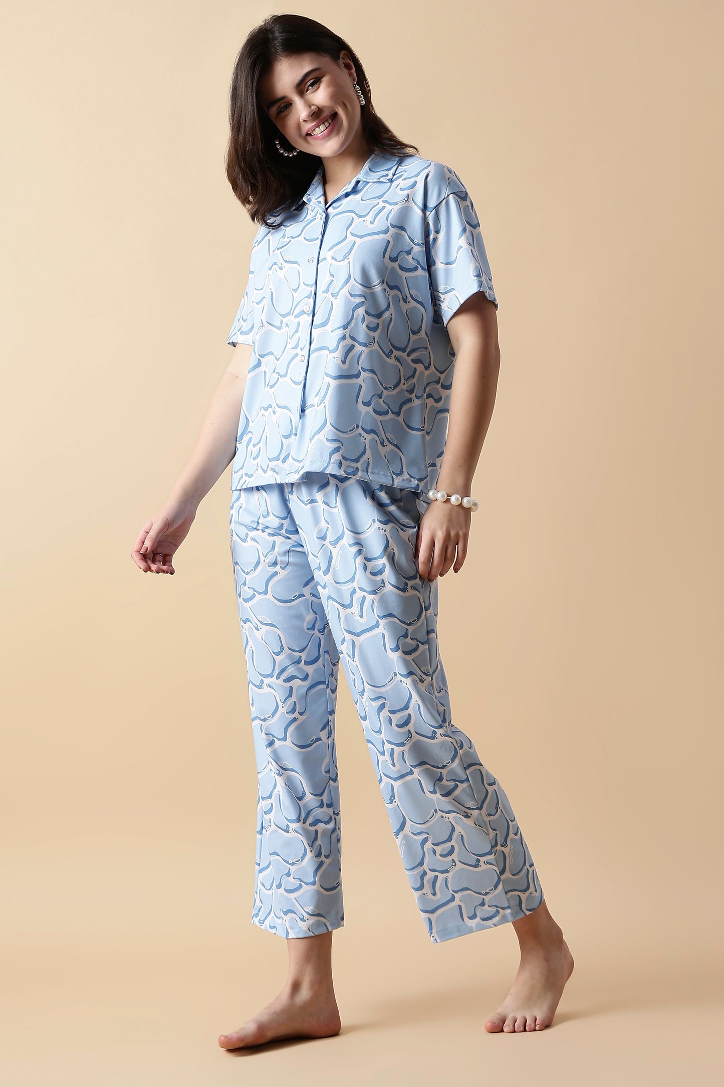 Dreamy Cloud Soft Lycra Loungewear Set