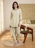 Cream Yellow Pure Cotton PJ Set for Women Ideal Everyday Loungewear