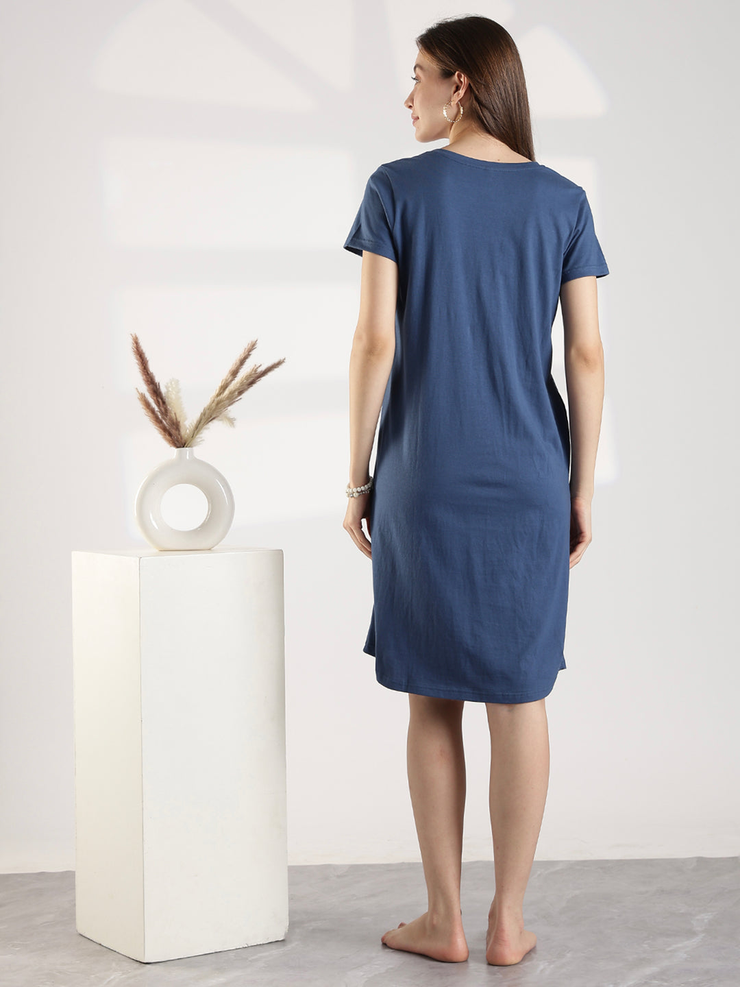 Premium plus size short nighty- night dress for women online