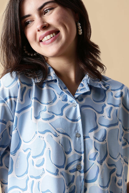 Dreamy Cloud Lycra Girls Pajama Sets