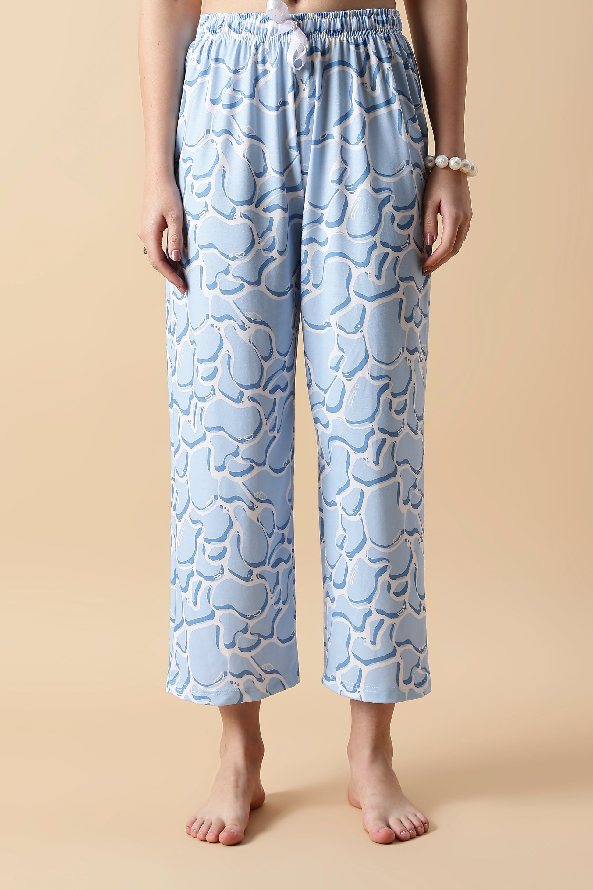 Dreamy Cloud Lycra Girls Pajama Sets