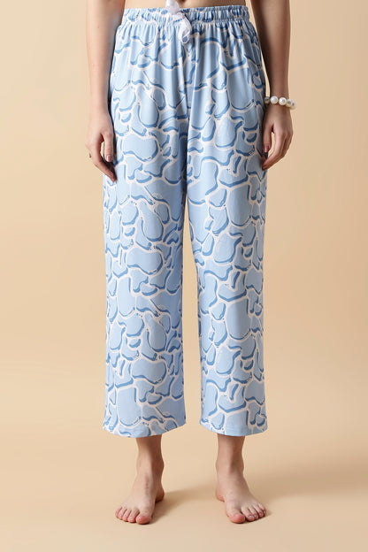 Dreamy Cloud Lycra Girls Pajama Sets