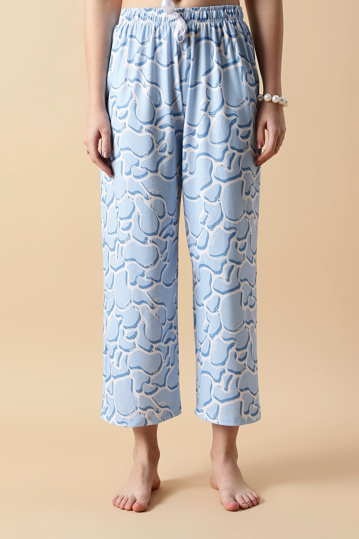 Dreamy Cloud Lycra Girls Pajama Sets