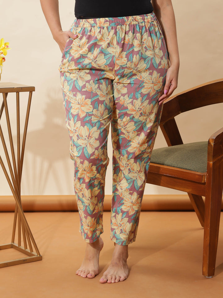 Lemon Spice Cotton Coord Set for Women