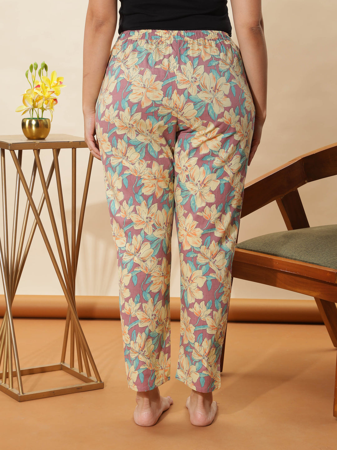 Lemon Spice Cotton Coord Set for Women