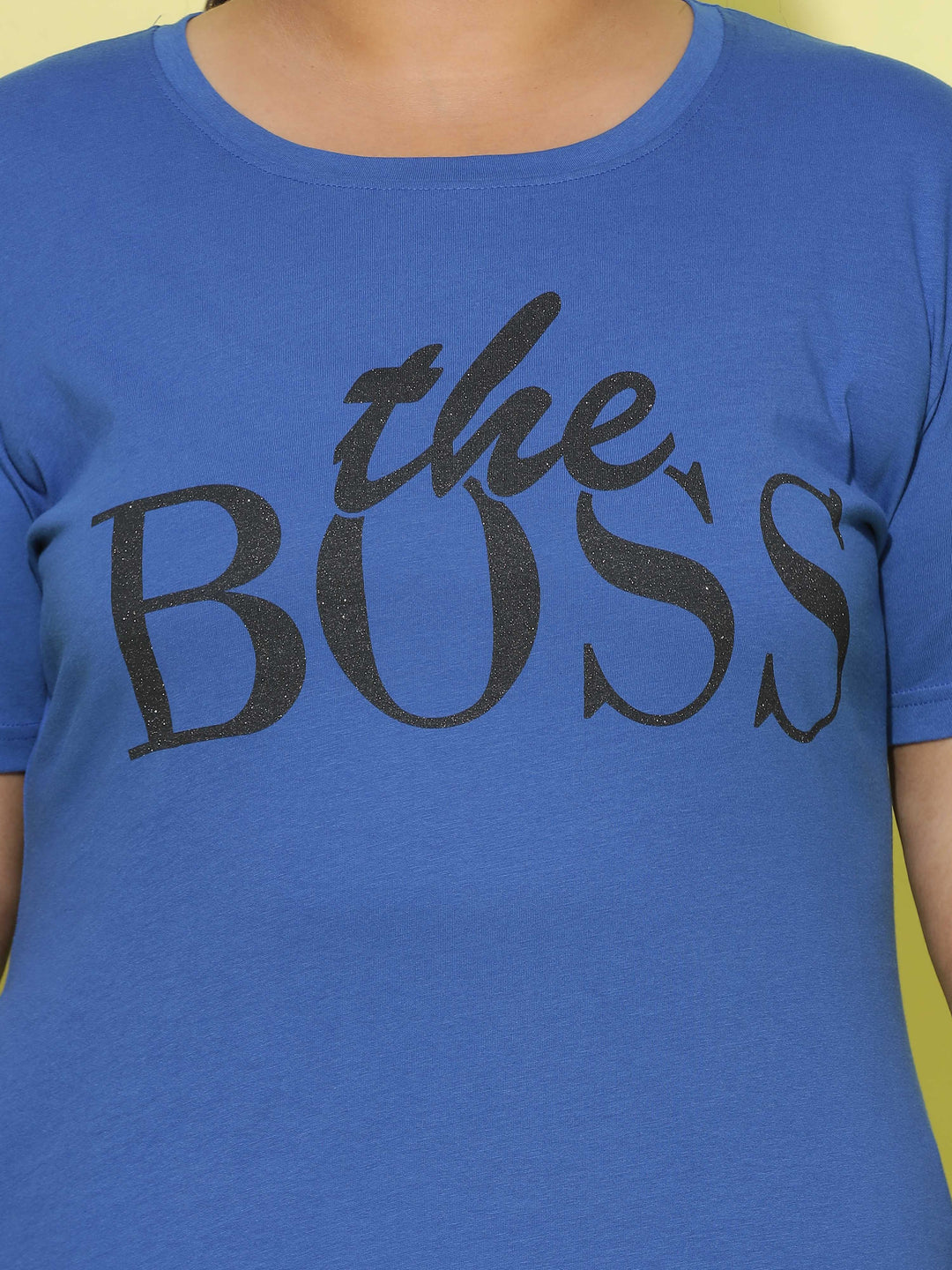 Ocean Blue Relaxed Fit Yoga T-Shirt for Women Perfect for Outings