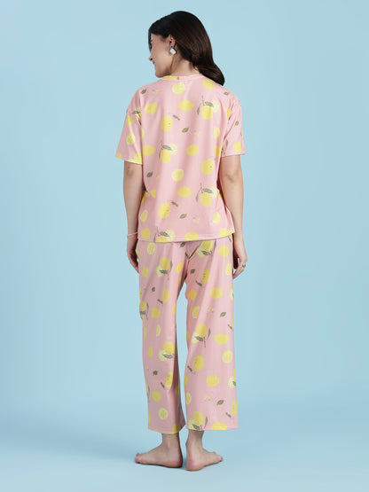 Pink Crush Pyjama Set for Women