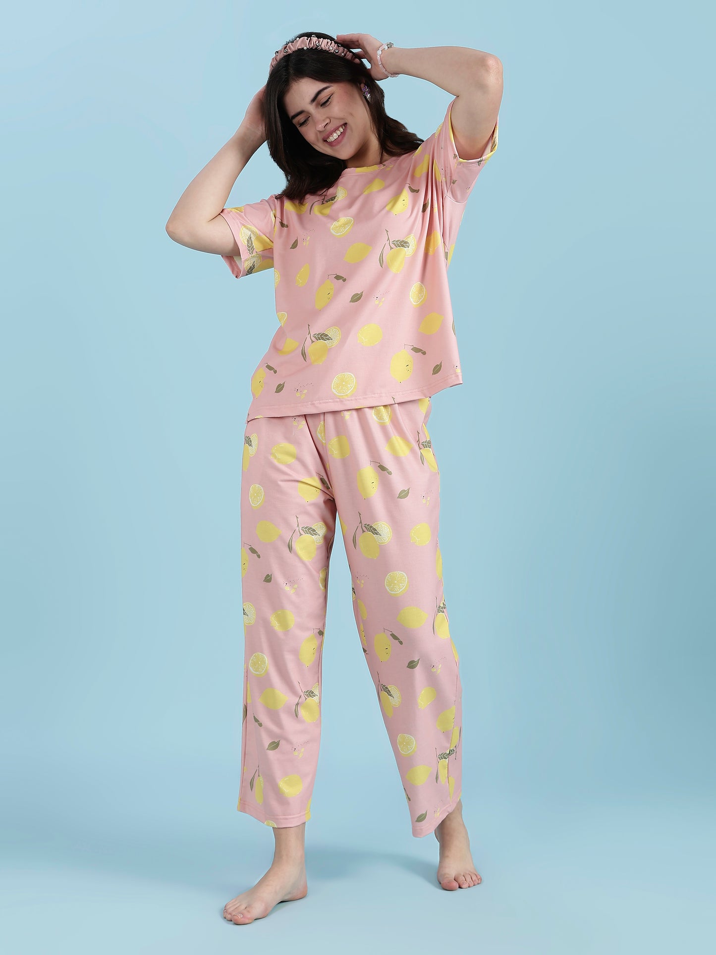 Pink Crush Pyjama Set for Women