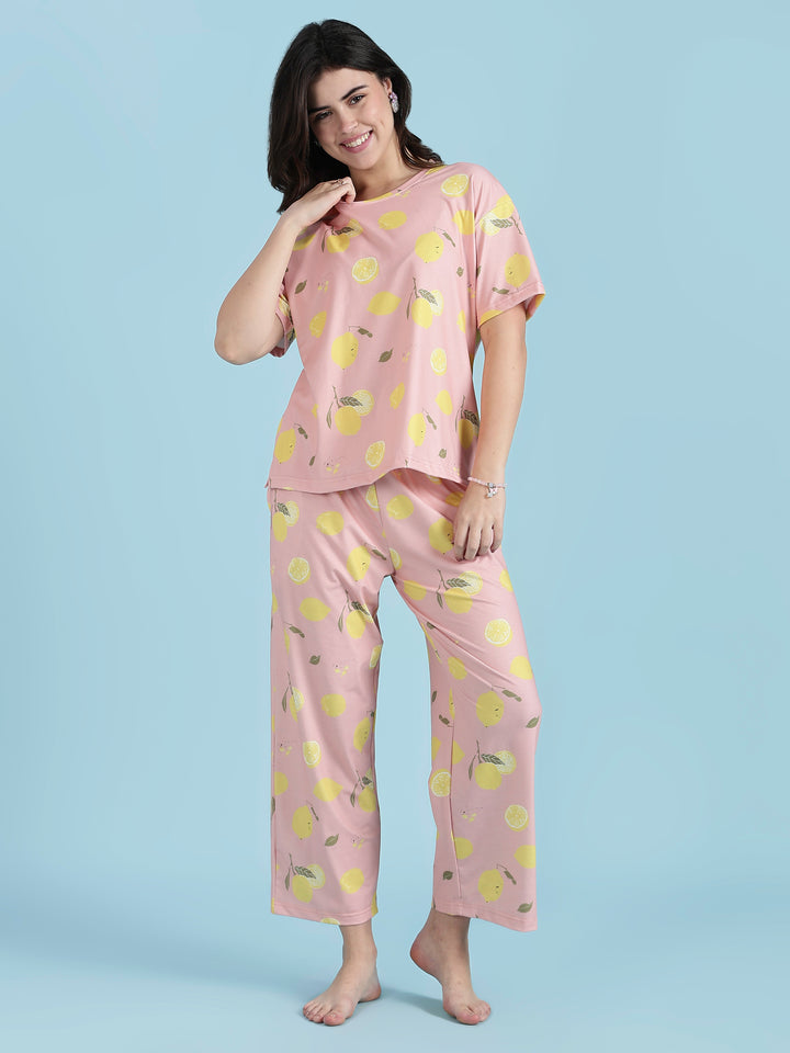 Pink Crush Pyjama Set for Women