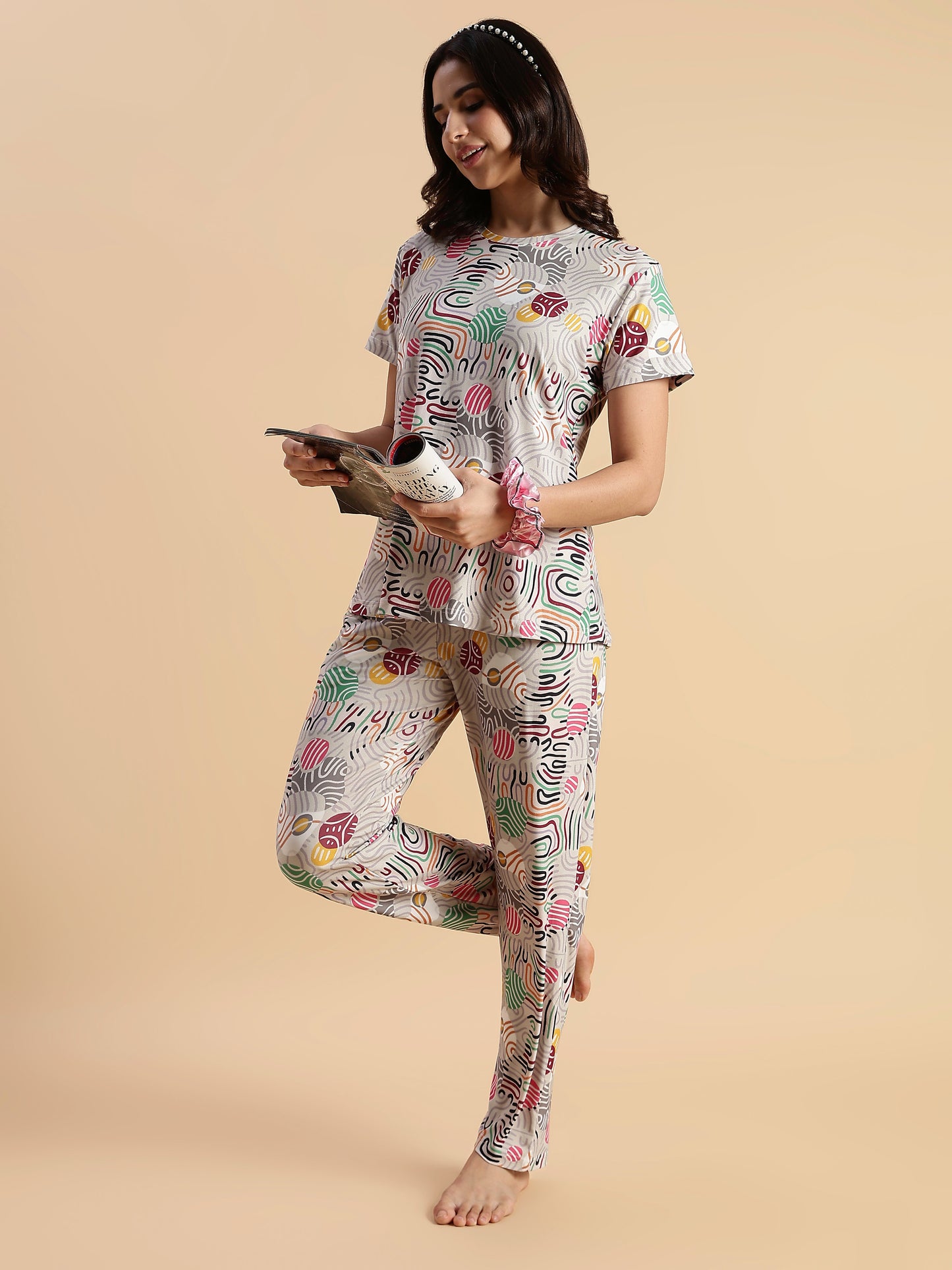 Pop Candy Branded Pajama Set For Girls And Women