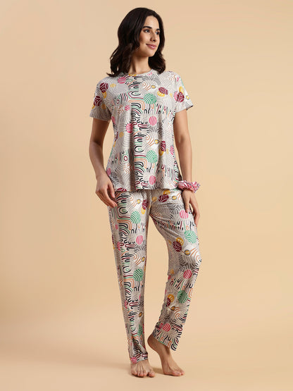 Pop Candy Branded Pajama Set For Girls And Women