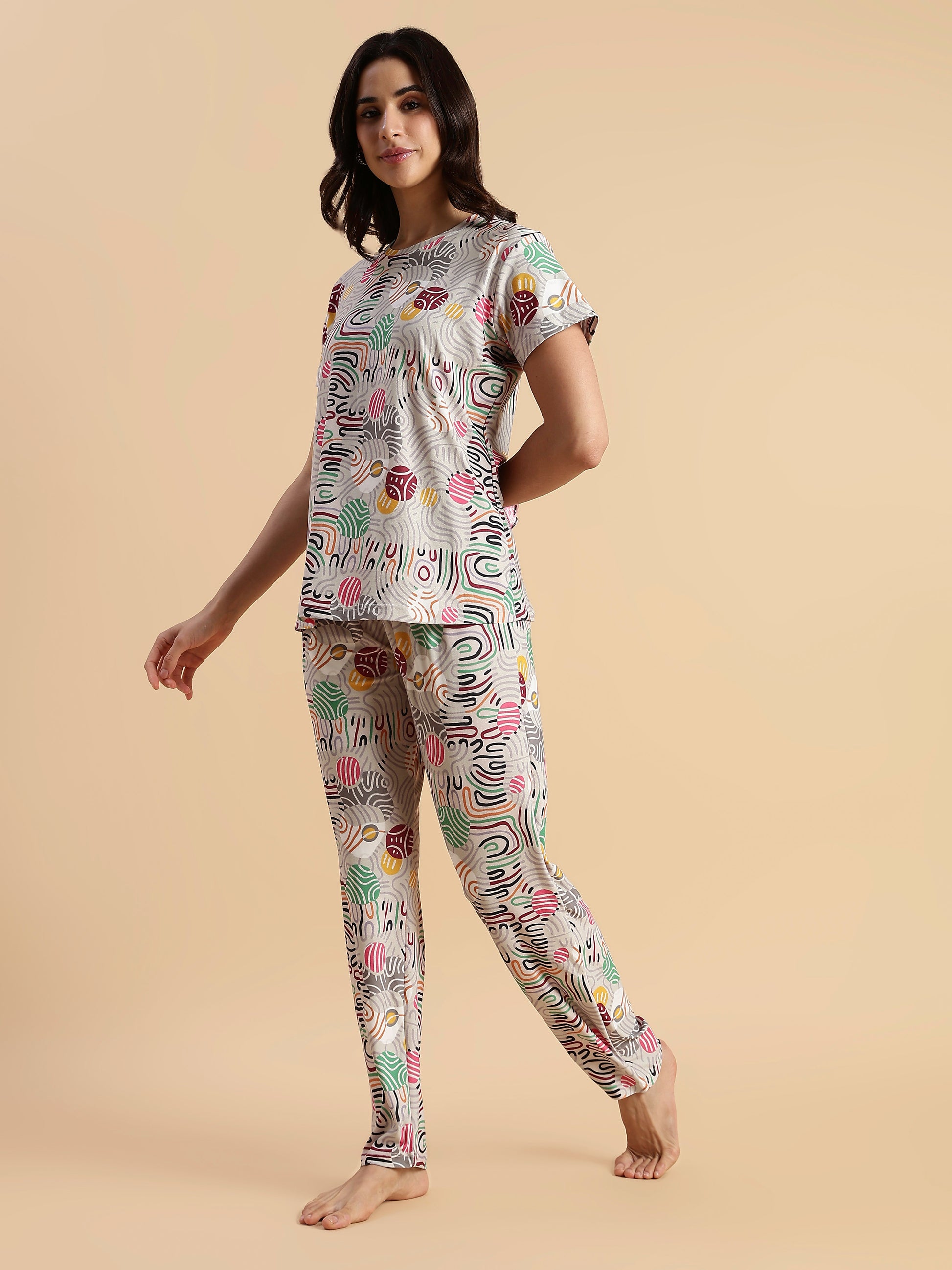 Pop Candy Branded Pajama Set For Girls And Women
