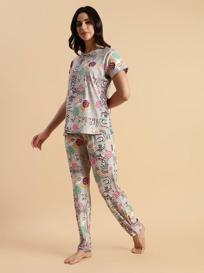 Pop Candy Branded Pajama Set For Girls And Women