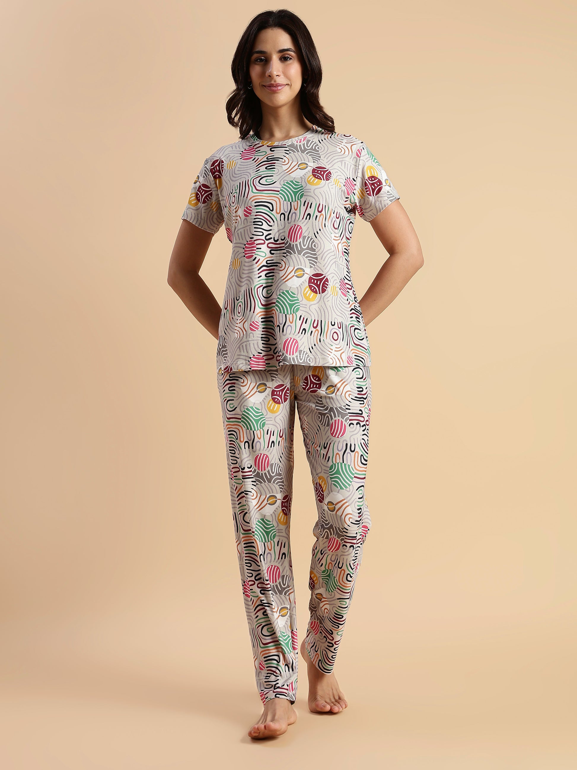 Pop Candy Branded Pajama Set For Girls And Women
