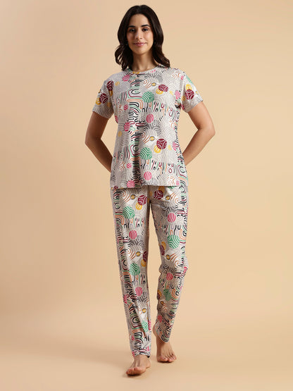 Pop Candy Branded Pajama Set For Girls And Women