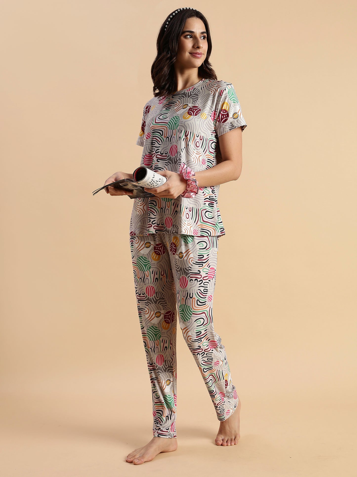 Pop Candy Branded Pajama Set For Girls And Women