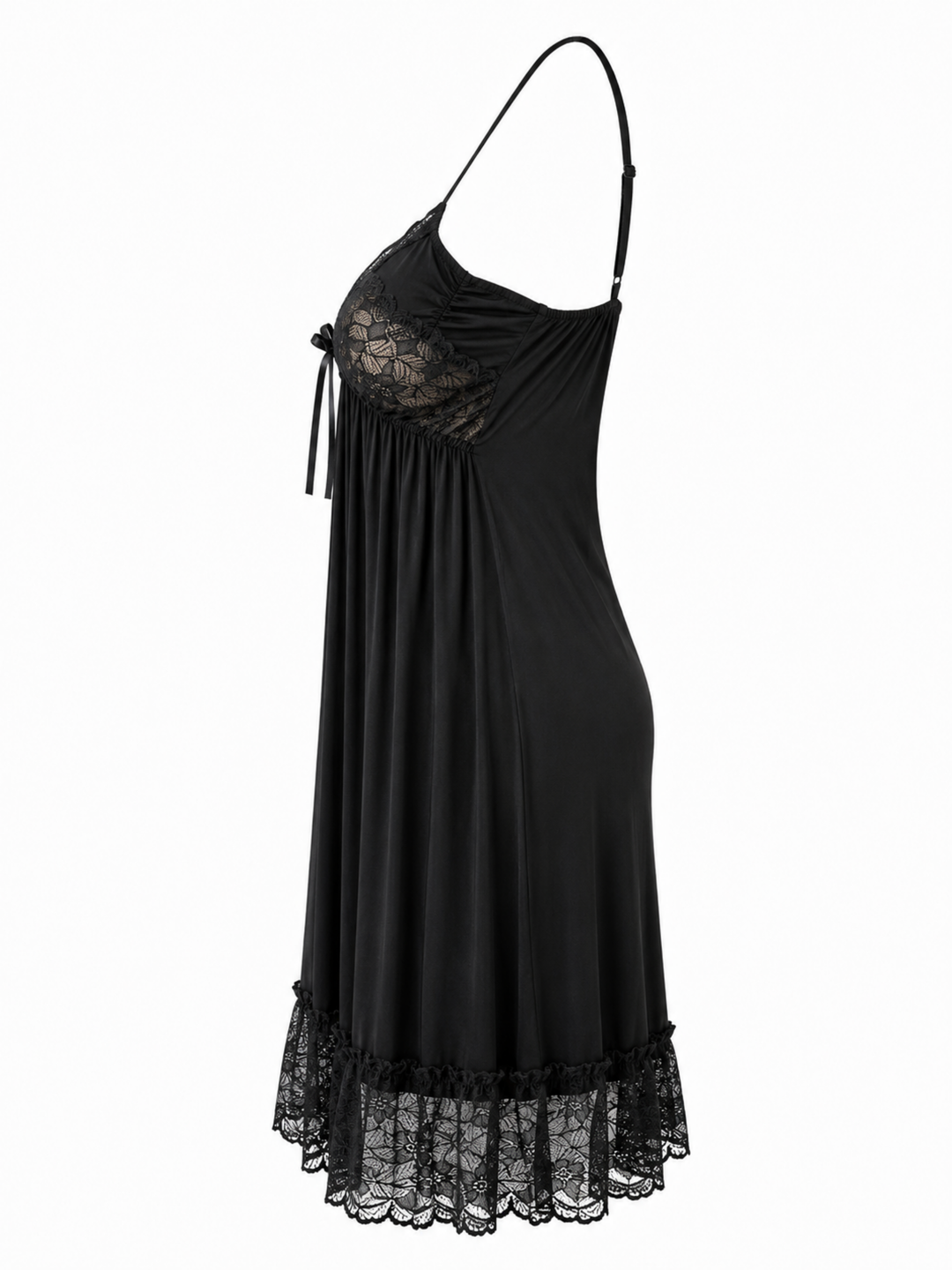 Honeymoon clothes for women featuring elegant lace details
