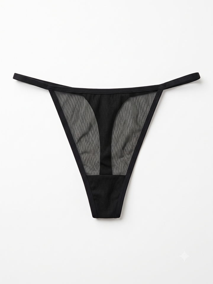 Black sheer powernet babydoll dresses for women online