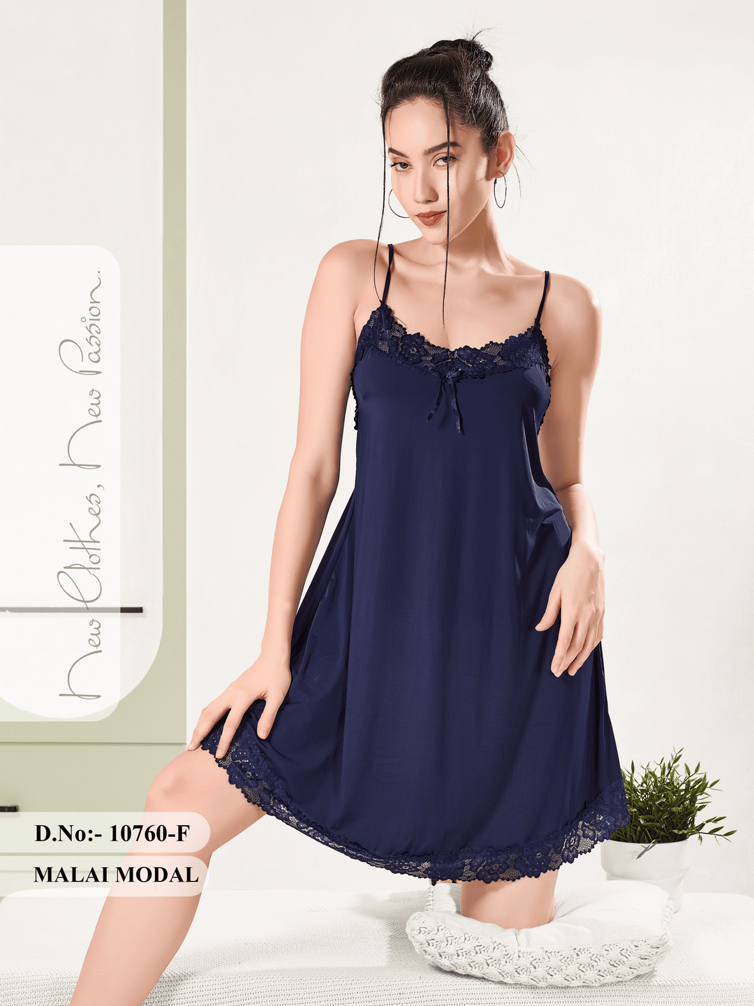 Navy desire babydoll dresses for women online