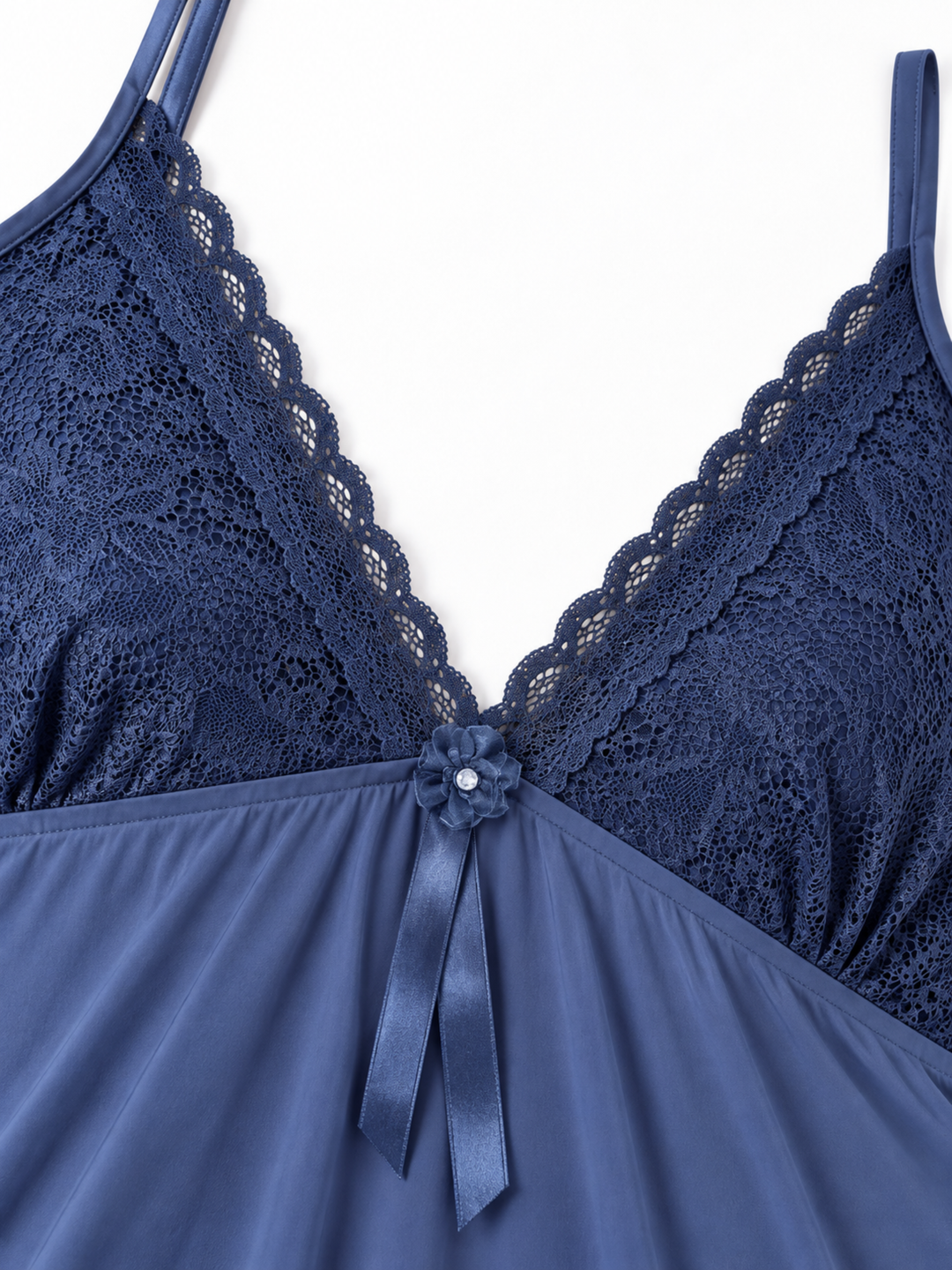 Blue crush malai modal babydoll dress for women online