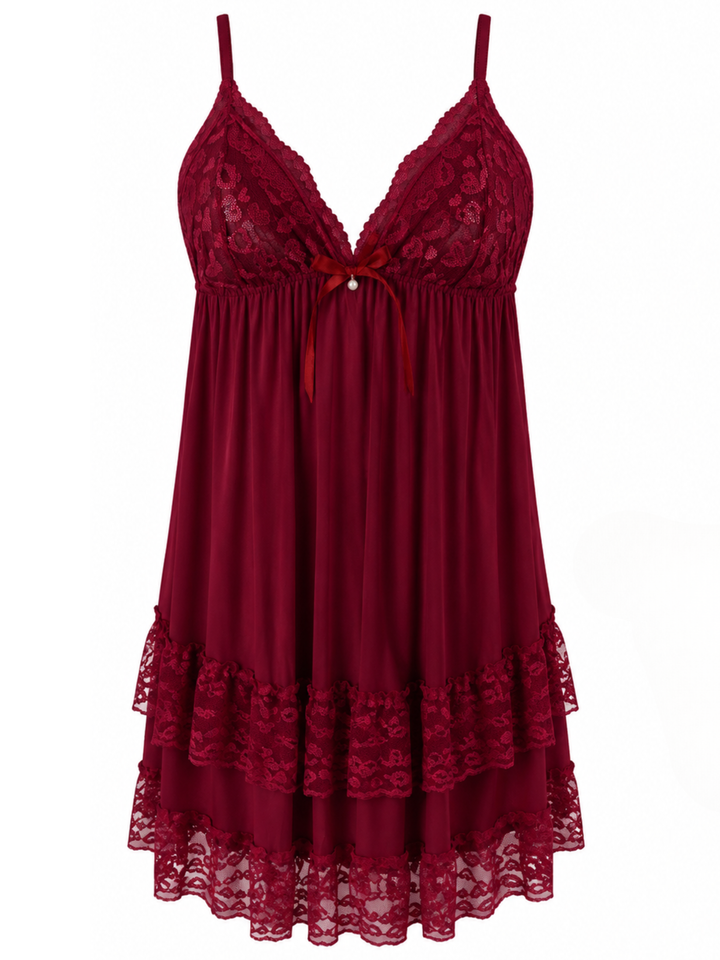 Orchid mist branded babydoll dress for women