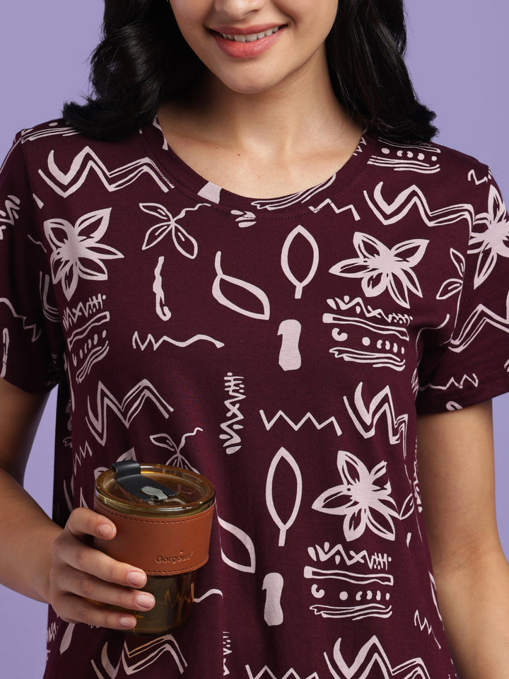 Nighty dress for women for daily home comfort and ease