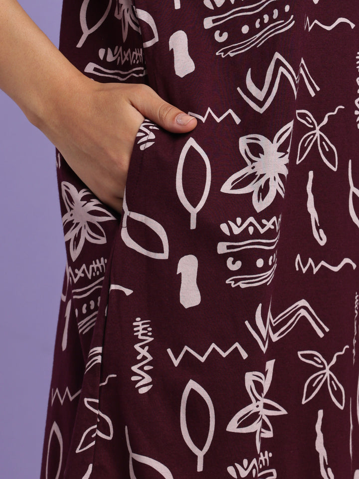 Nighty dress for women for daily home comfort and ease