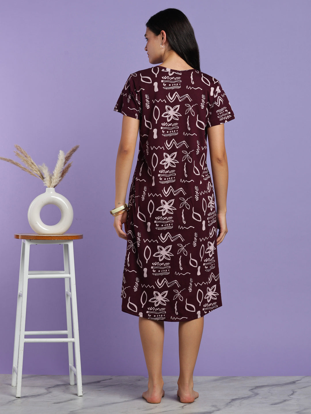 Nighty dress for women for daily home comfort and ease