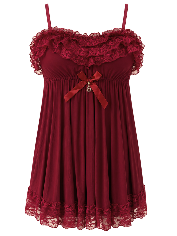 Romantic nightwear set for women with a comfortable stretch finish
