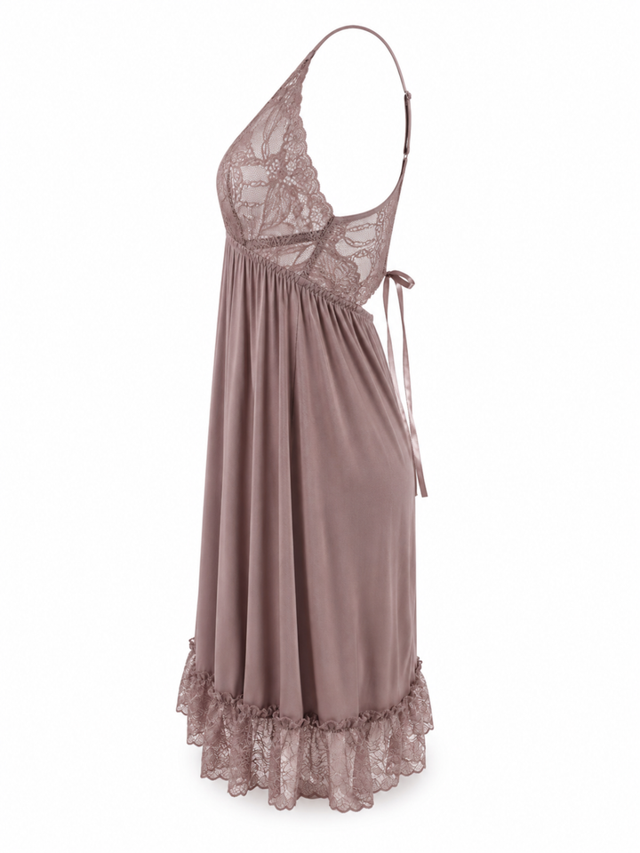 Evening cloud malai modal babydoll dress for women