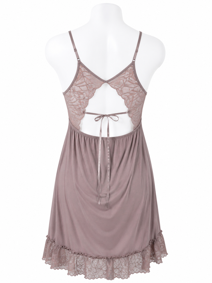Evening cloud malai modal babydoll dress for women