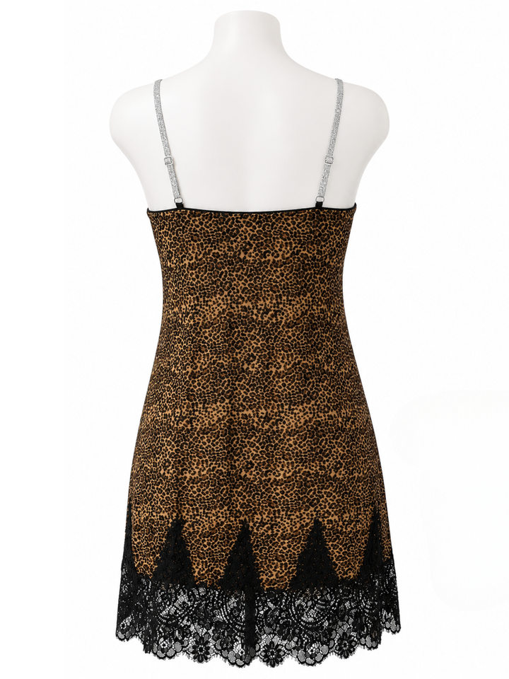 Malai modal babydoll nightwear set with lace detail
