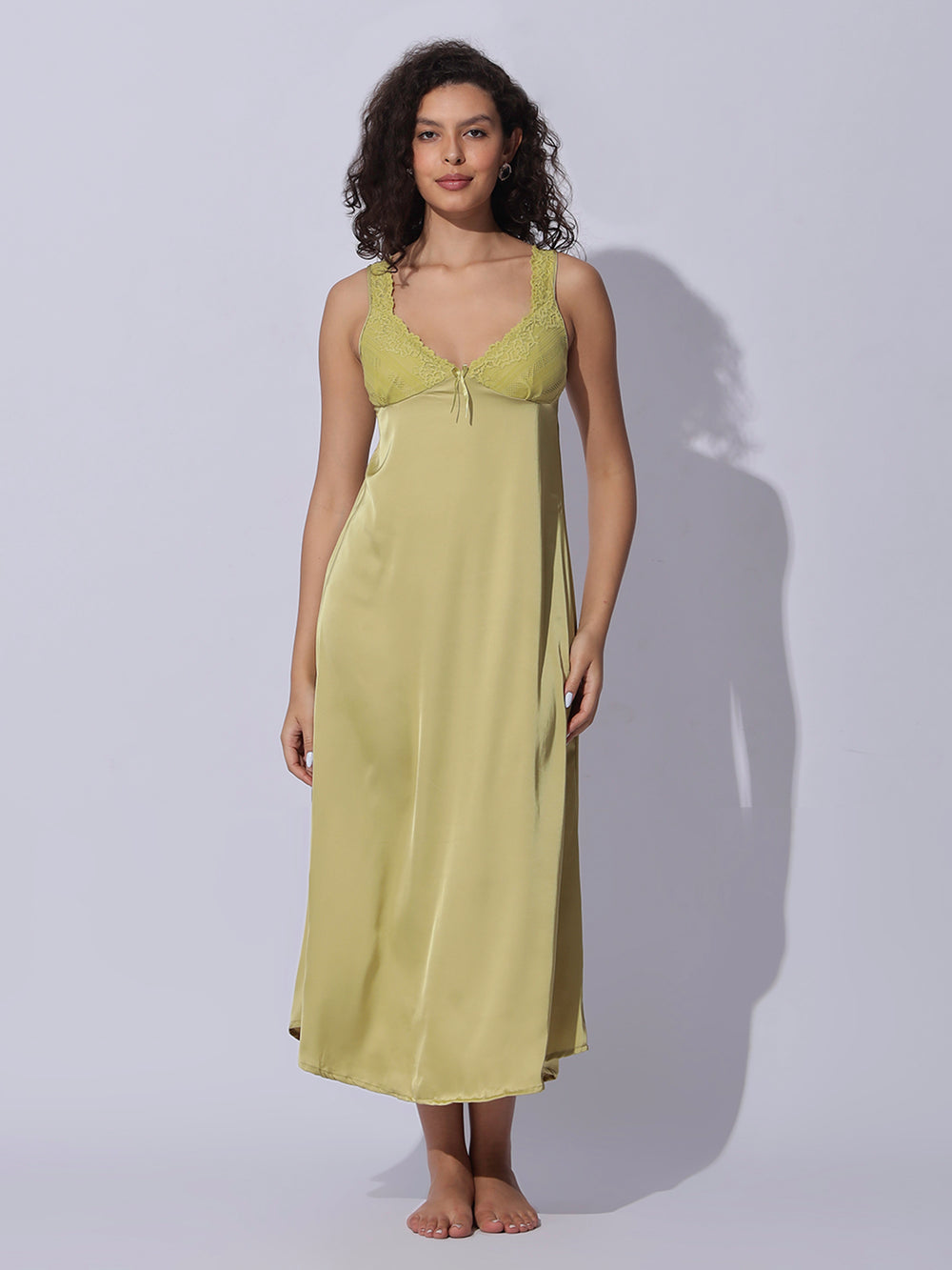 Hot womens nighty premium satin robe and gown