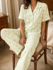 Vanilla Glow Everyday Comfort Korean Night Set for Women