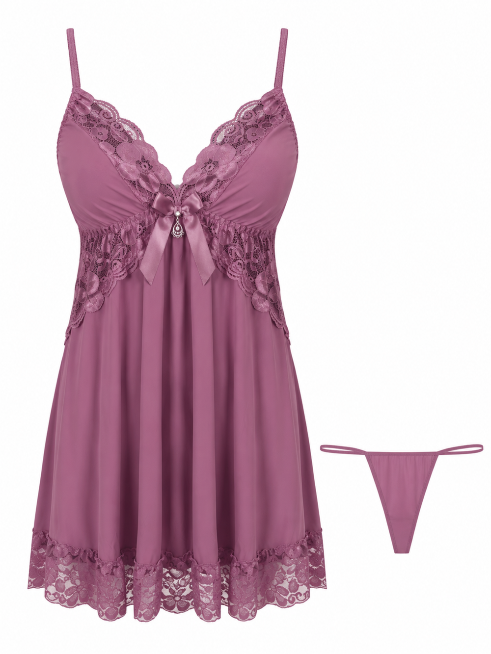Lilac dream modern style babydoll dress for women