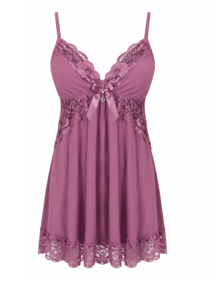 Lilac dream modern style babydoll dress for women