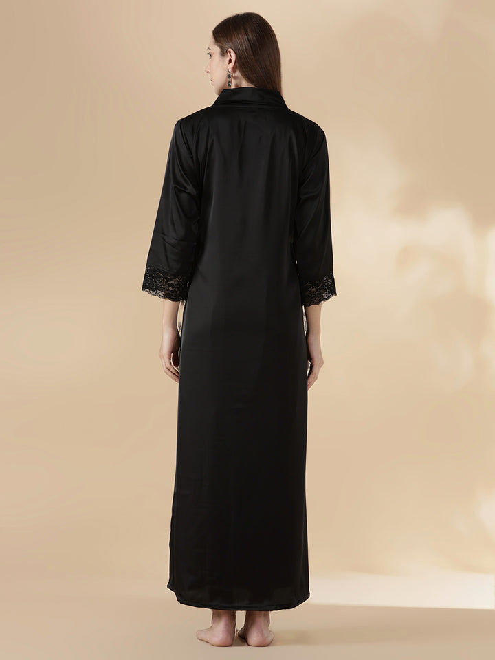 Best robes for women in premium satin with elegant nighty