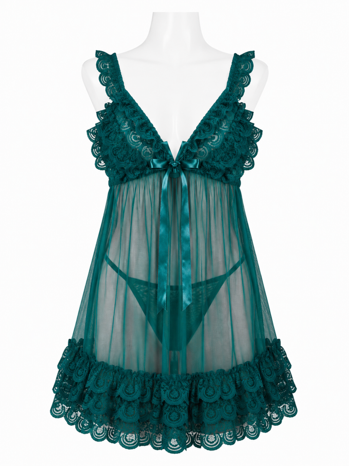 Wild romance leopard print honeymoon nighty online