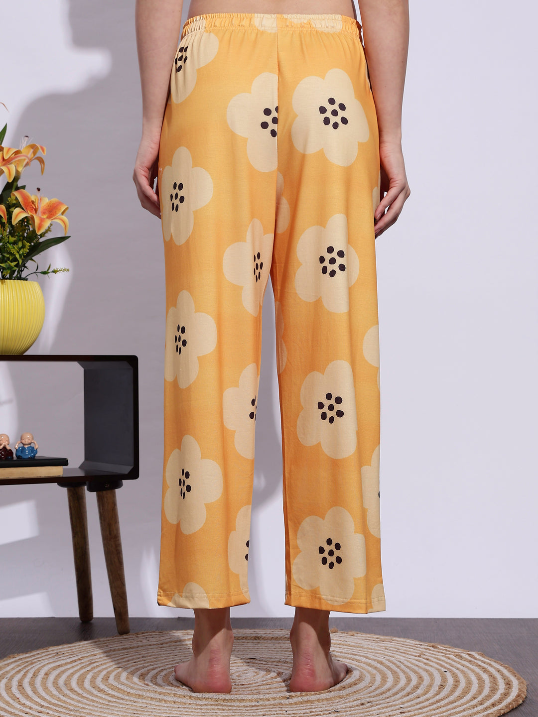 Sunshine glow lycra loungewear and pajama set for women